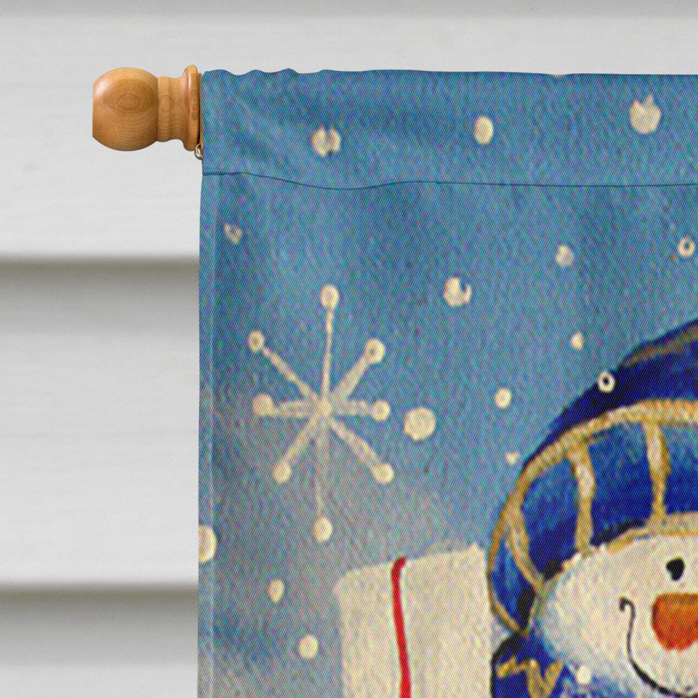 Holiday Delivery Snowman Flag Canvas House Size PJC1014CHF