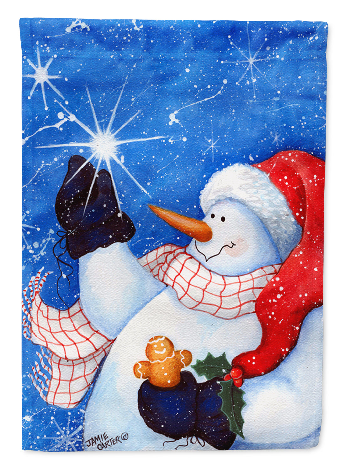 This Ones for You Snowman Flag Canvas House Size PJC1022CHF