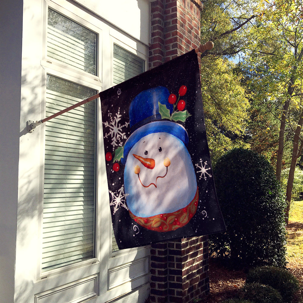 Top Hat Greetings Snowman Flag Canvas House Size PJC1023CHF  the-store.com.
