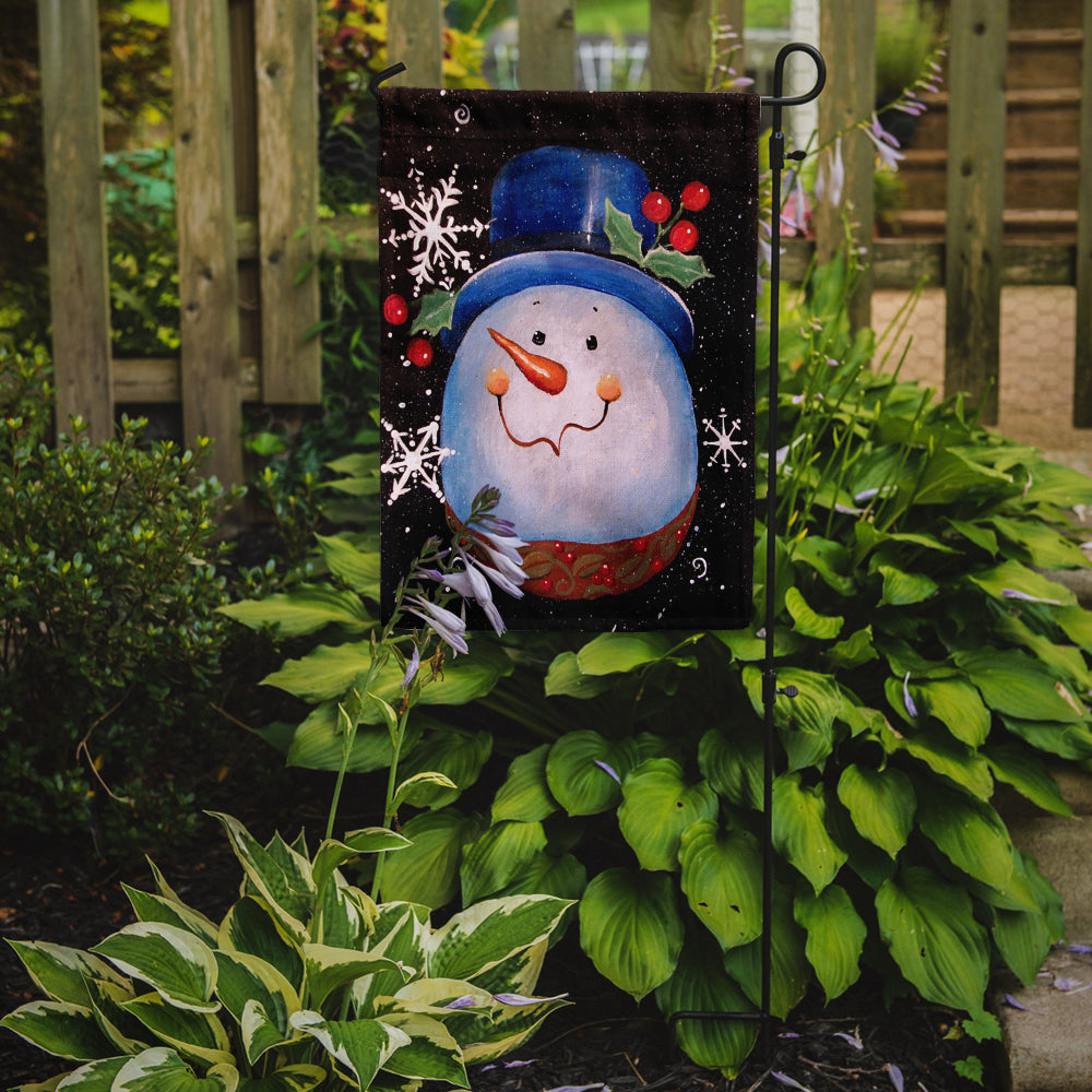 Top Hat Greetings Snowman Flag Garden Size PJC1023GF  the-store.com.