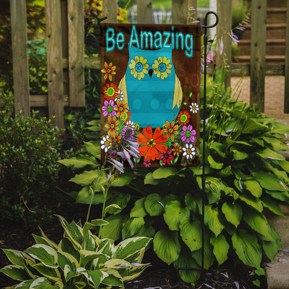 Be Amazing Owl Flag Garden Size PJC1025GF  the-store.com.