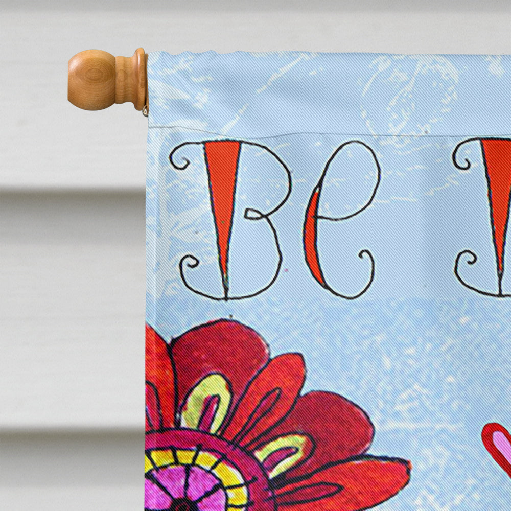 Be Blessed Owl Flag Canvas House Size PJC1026CHF