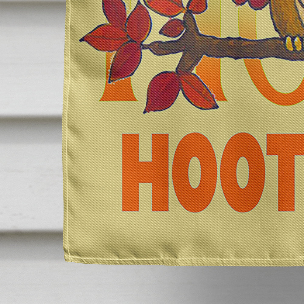 Hooray Hoot Hoot Owl Flag Canvas House Size PJC1030CHF