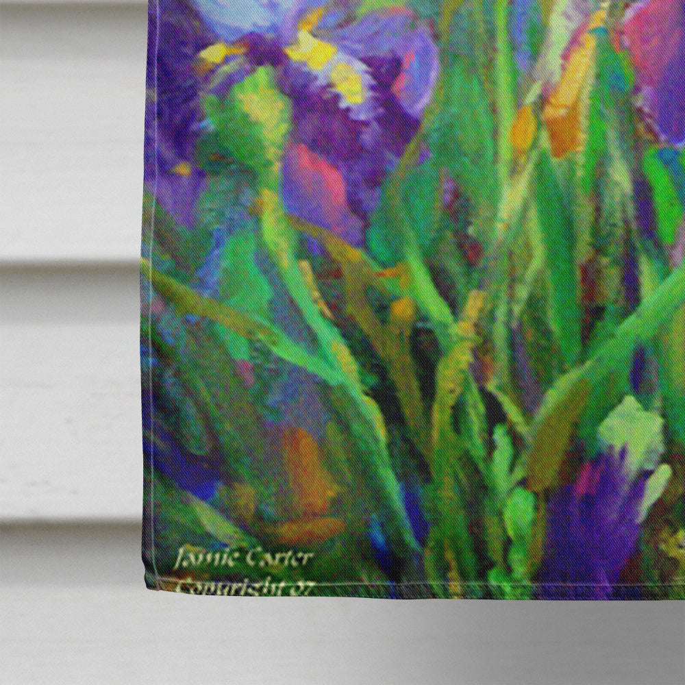 Iris by the Well Flag Canvas House Size PJC1045CHF  the-store.com.