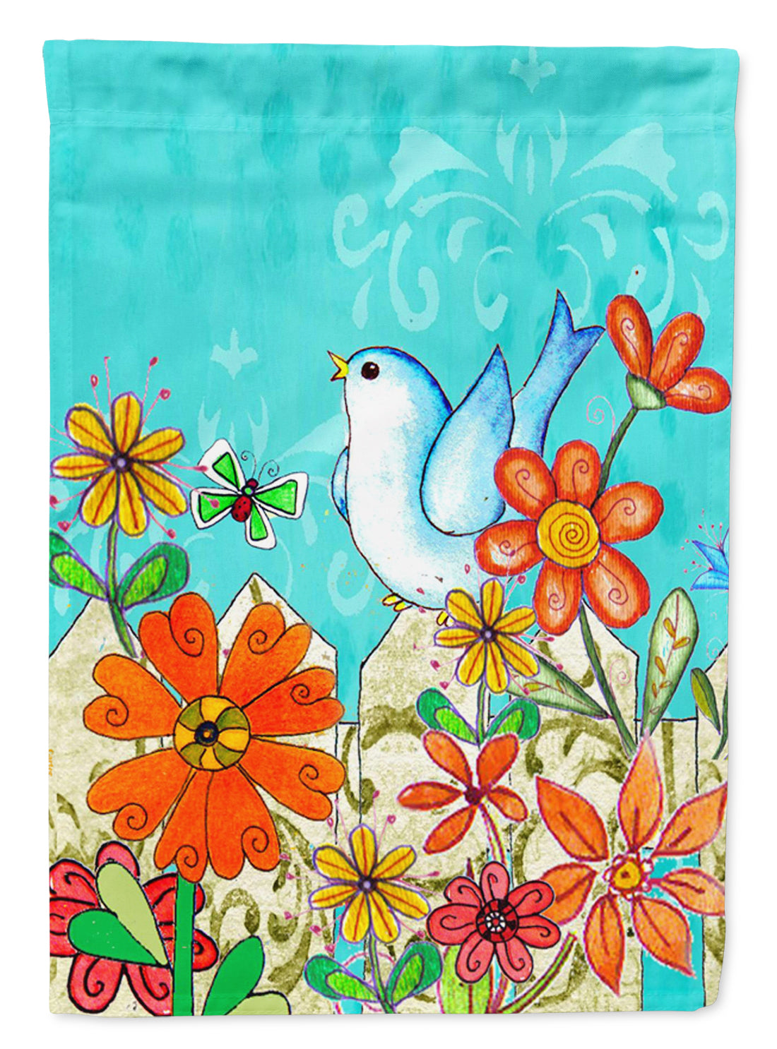 Flower Good Day To Bloom Flag Canvas House Size PJC1049CHF  the-store.com.
