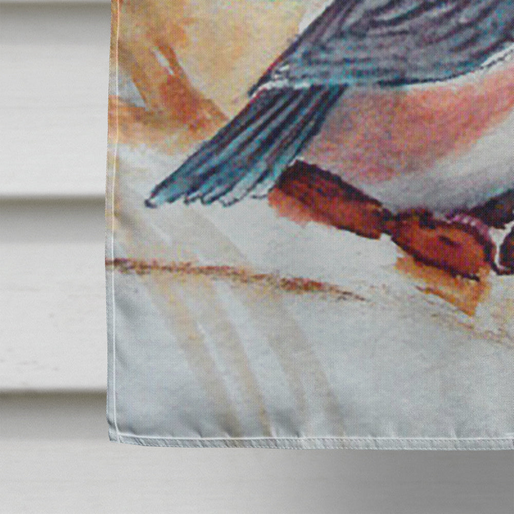 Fence Sitter Chickadee Flag Canvas House Size PJC1059CHF