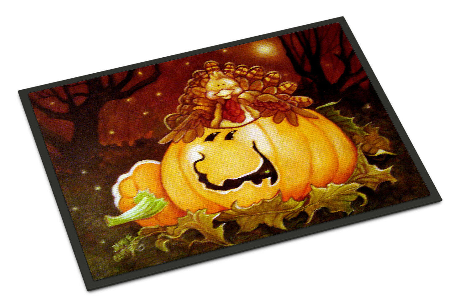 Somebody to Love Pumpkin Halloween Indoor or Outdoor Mat 18x27 PJC1070MAT - the-store.com