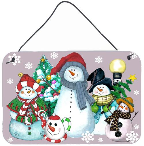 Snowman Collection For the Holidays Wall or Door Hanging Prints PJC1084DS812 by Caroline's Treasures