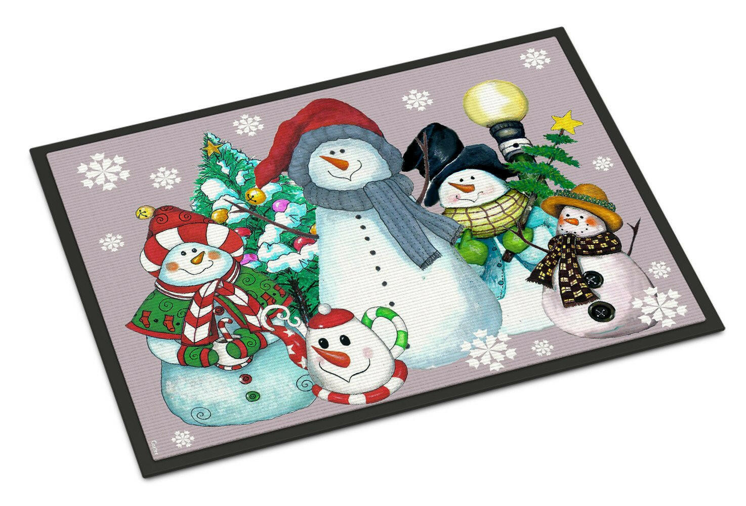 Snowman Collection For the Holidays Indoor or Outdoor Mat 18x27 PJC1084MAT - the-store.com
