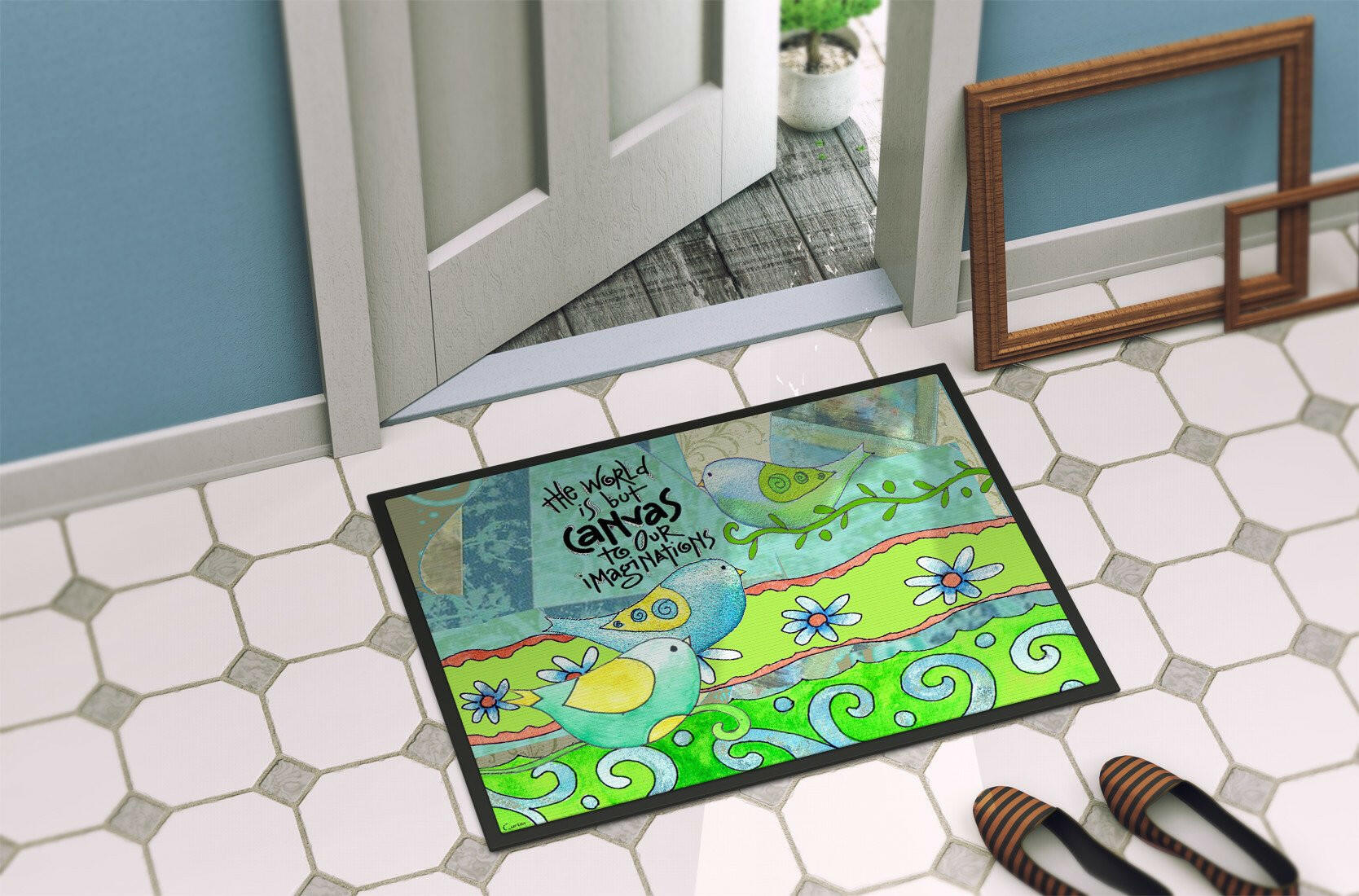 The World is but a Canvas to our Imagination Indoor or Outdoor Mat 24x36 PJC1098JMAT - the-store.com