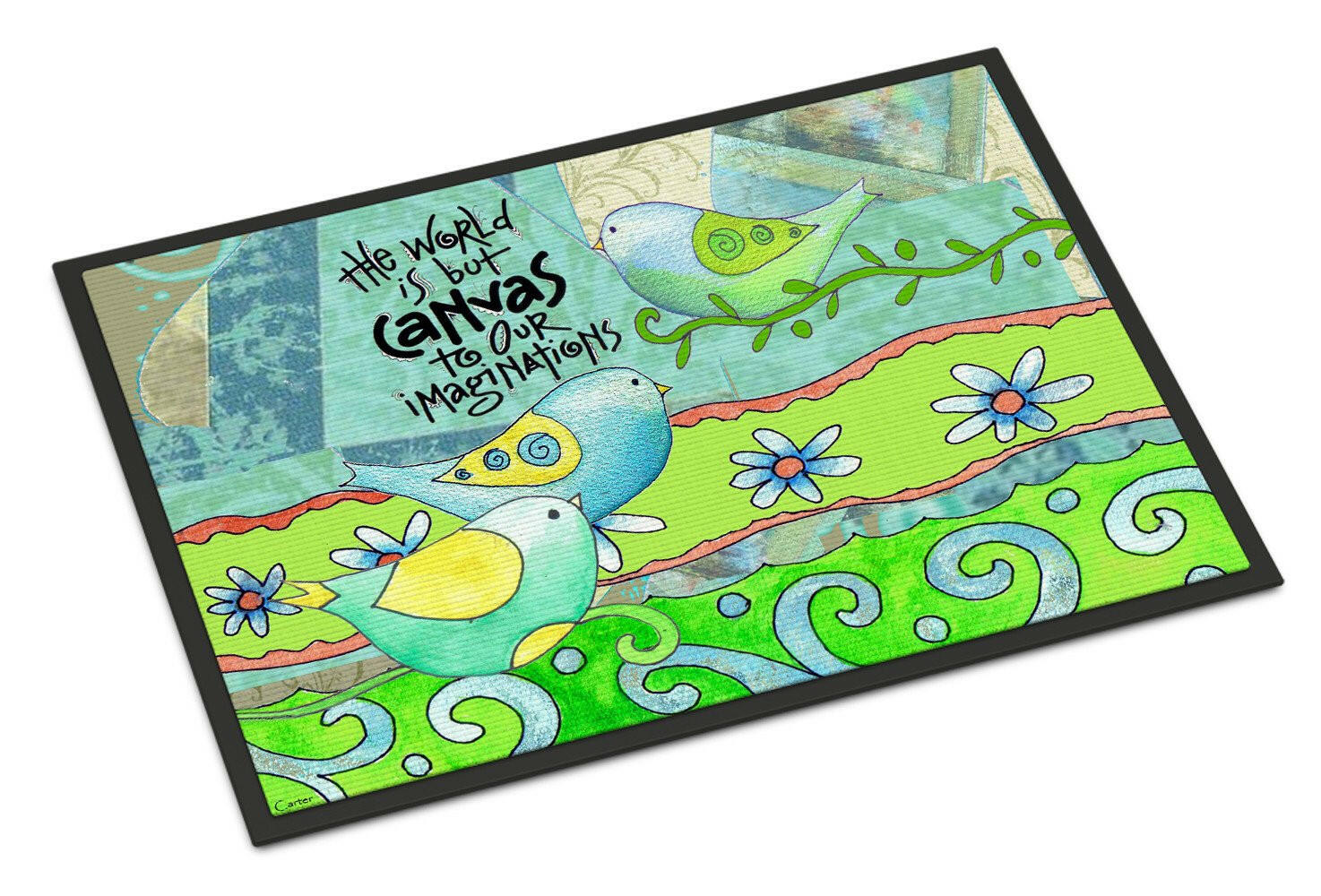 The World is but a Canvas to our Imagination Indoor or Outdoor Mat 18x27 PJC1098MAT - the-store.com