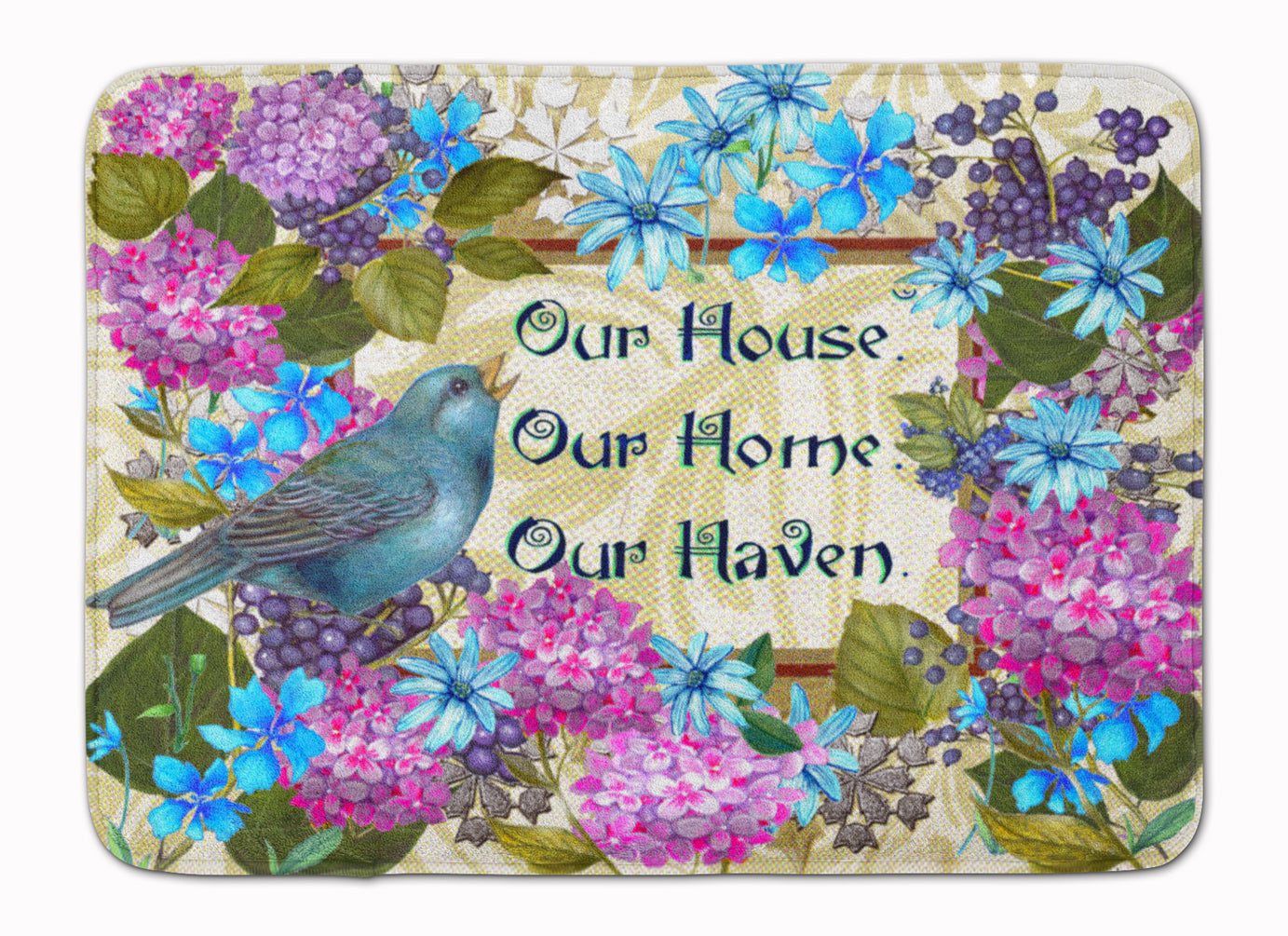 Our House Our Home Our Haven Machine Washable Memory Foam Mat PJC1102RUG - the-store.com
