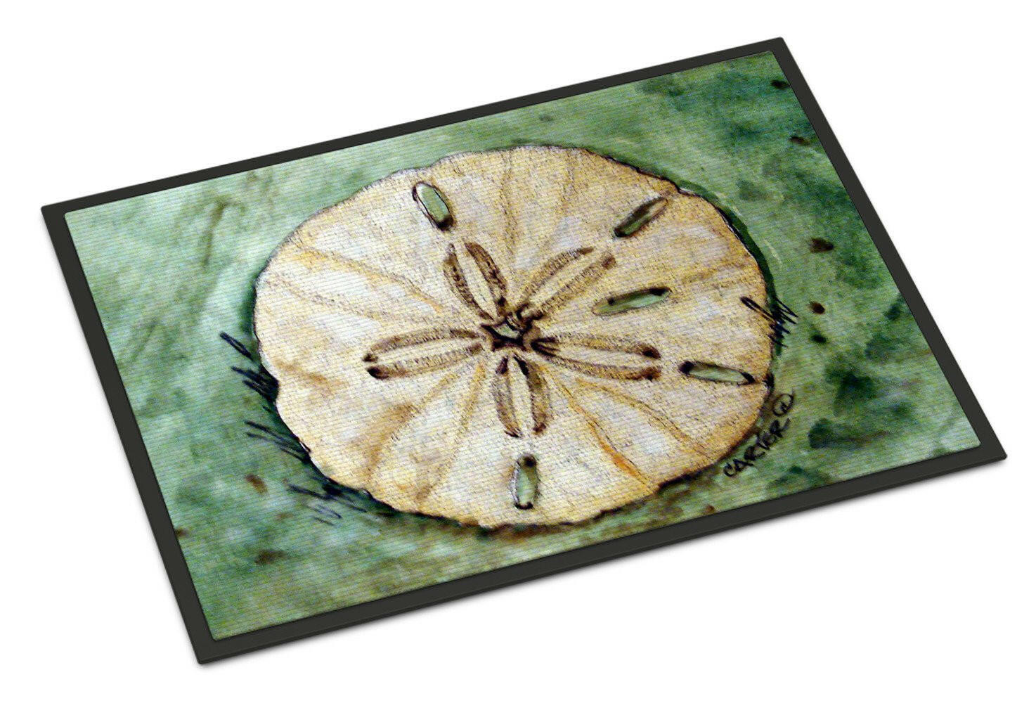 Sending Sand Dollars Back to Sea Indoor or Outdoor Mat 18x27 PJC1117MAT - the-store.com
