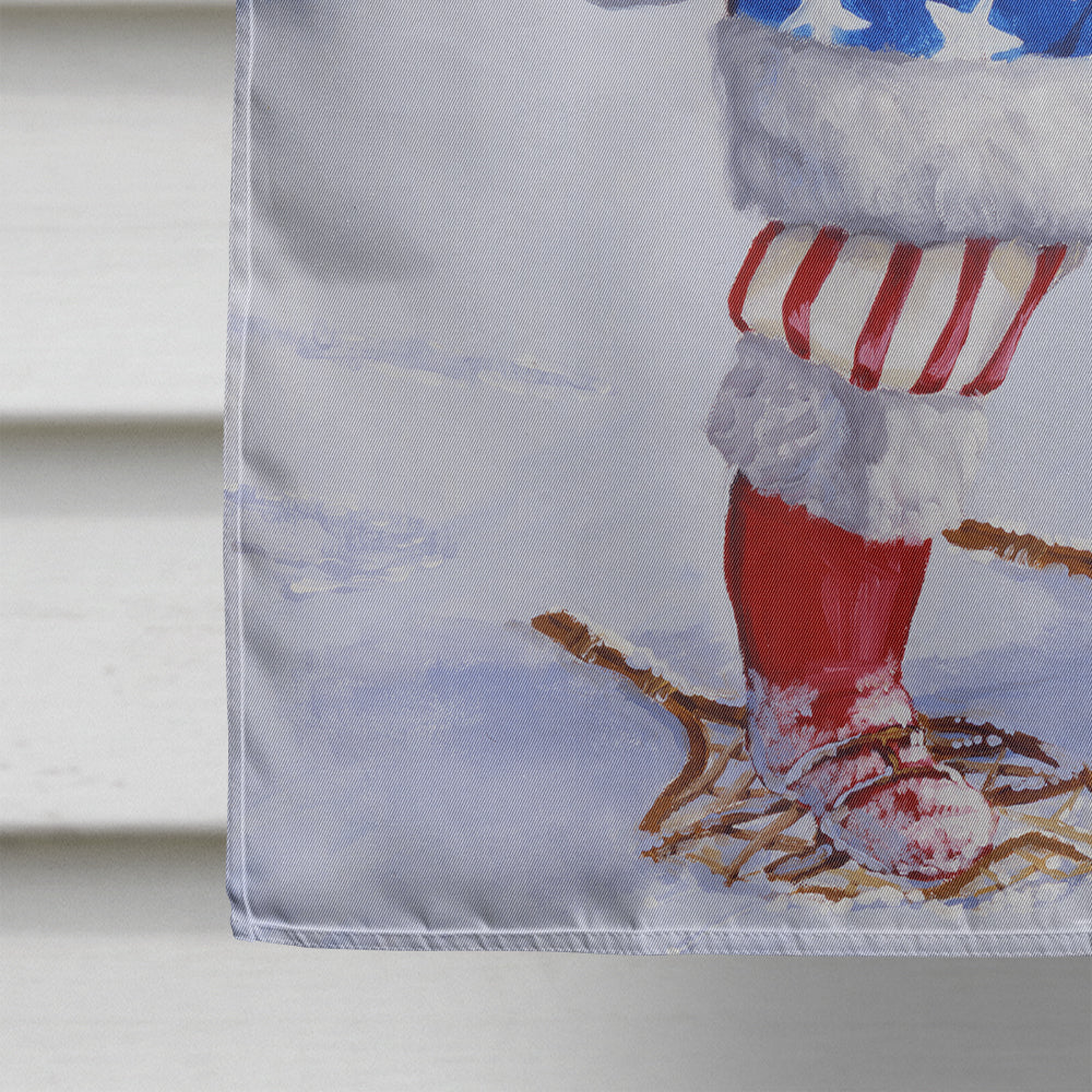Santa Claus A Star to Guide Him Flag Canvas House Size PJH3008CHF  the-store.com.