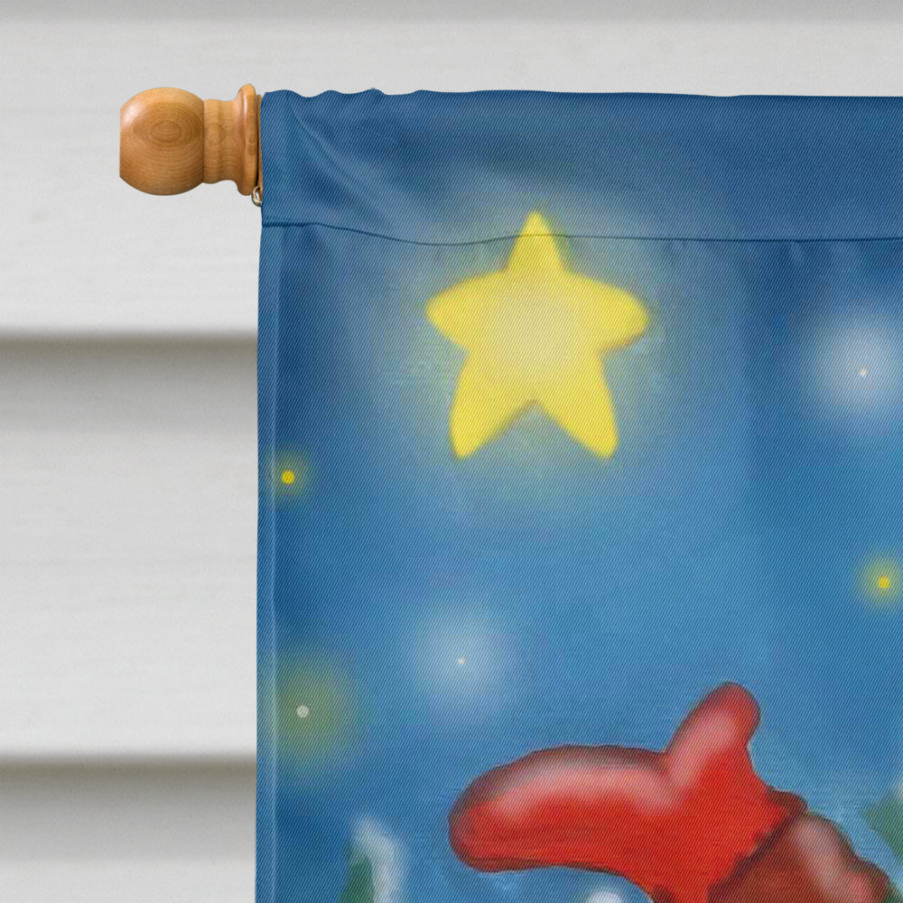 Snowman First Star I See Tonight Flag Canvas House Size PJH3017CHF  the-store.com.