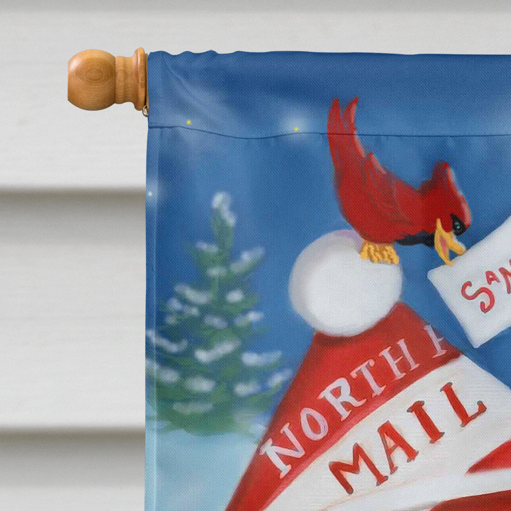 Santa Claus Mail Call Flag Canvas House Size PJH3019CHF