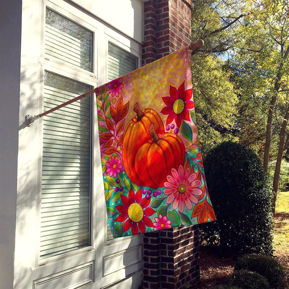 Golden Floral Harvest Fall Flag Canvas House Size PPD3003CHF  the-store.com.