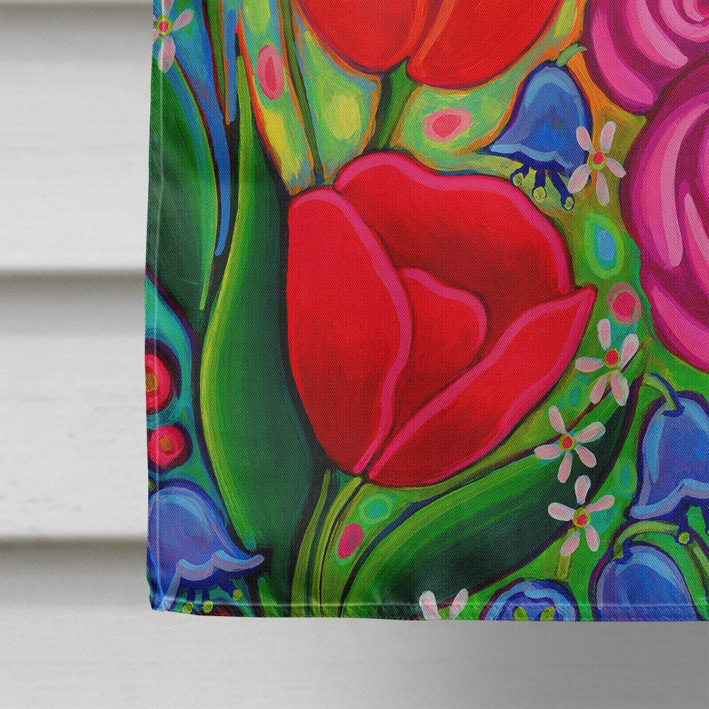 Bright Spring Flowers Flag Canvas House Size PPD3012CHF  the-store.com.