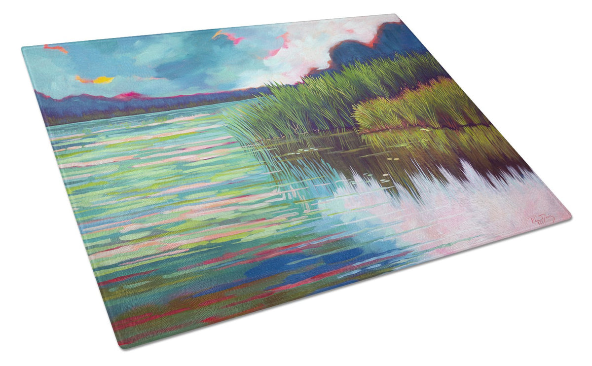 Moved upon the Water Glass Cutting Board Large PPD3018LCB by Caroline&#39;s Treasures