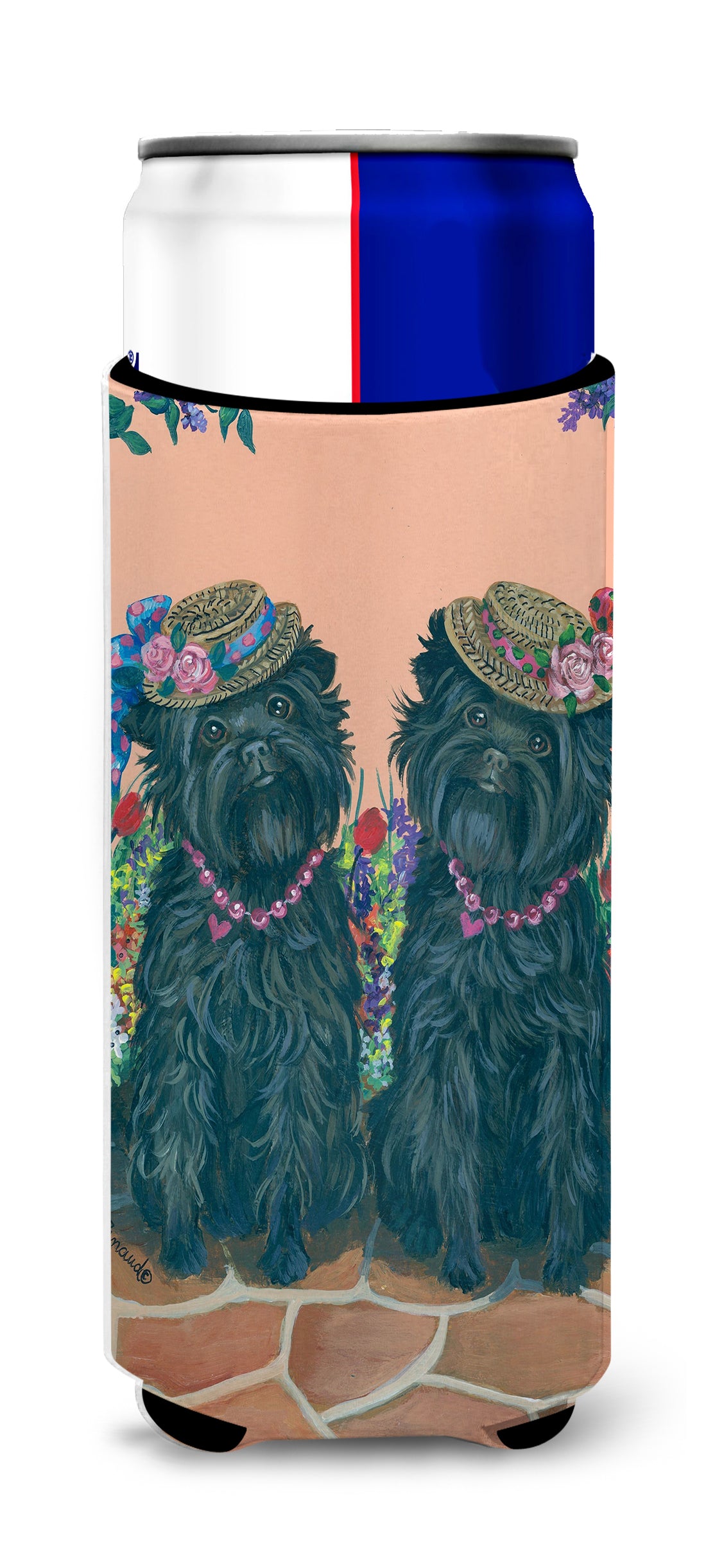 Affenpinscher Sisters Ultra Hugger for slim cans PPP3001MUK  the-store.com.
