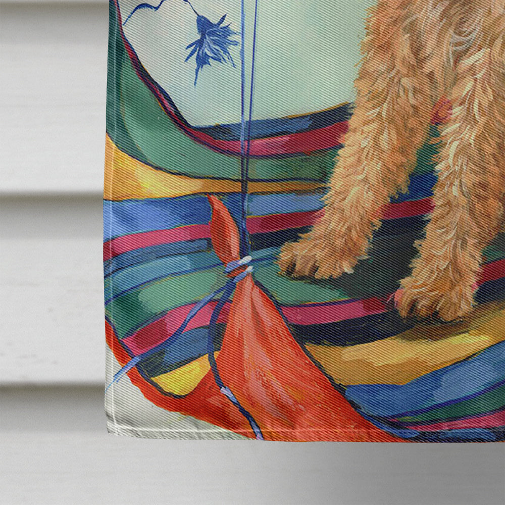 Airedale High Flyer Flag Canvas House Size PPP3008CHF