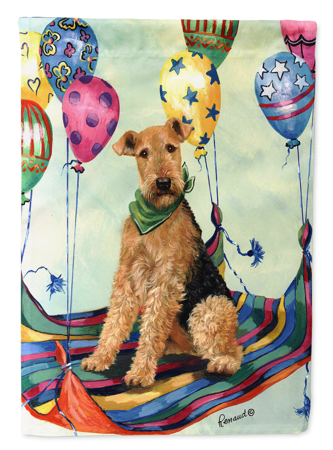 Airedale High Flyer Flag Garden Size PPP3008GF
