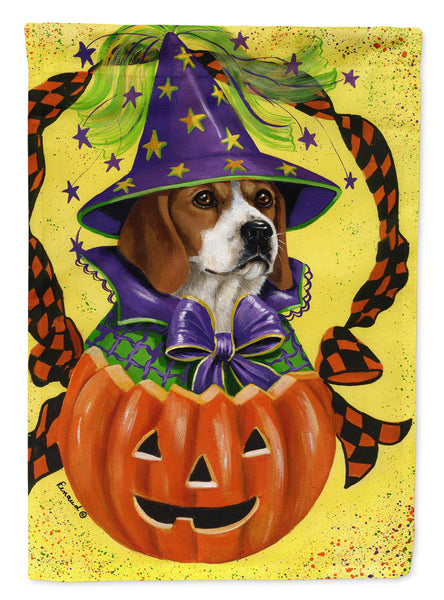 Beagle Halloweenie Flag Canvas House Size PPP3015CHF  the-store.com.