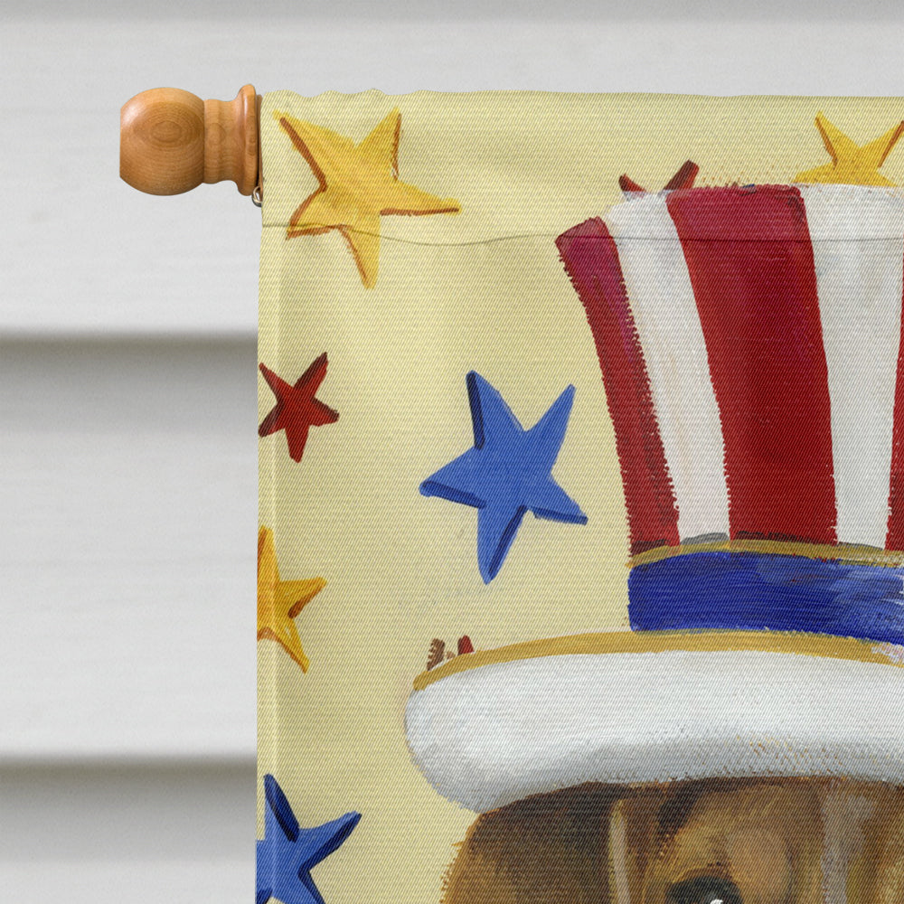Beagle USA Flag Canvas House Size PPP3017CHF  the-store.com.