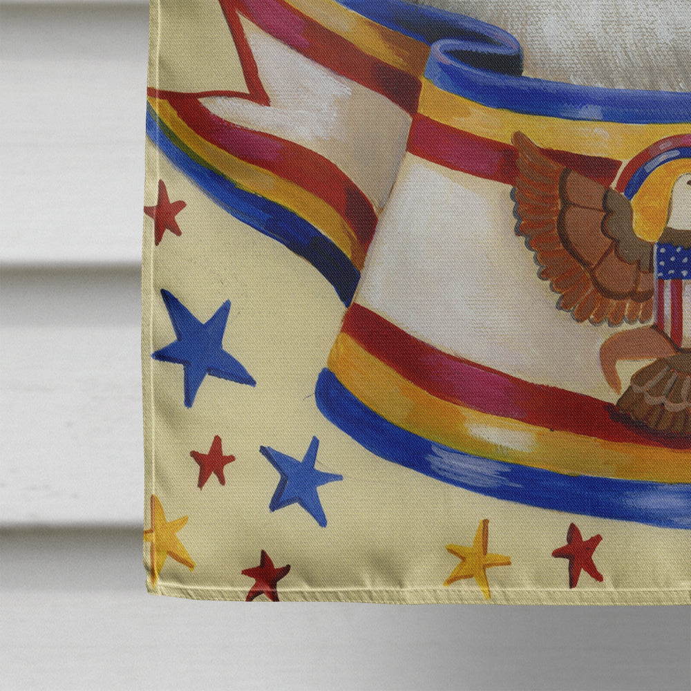 Beagle USA Flag Canvas House Size PPP3017CHF