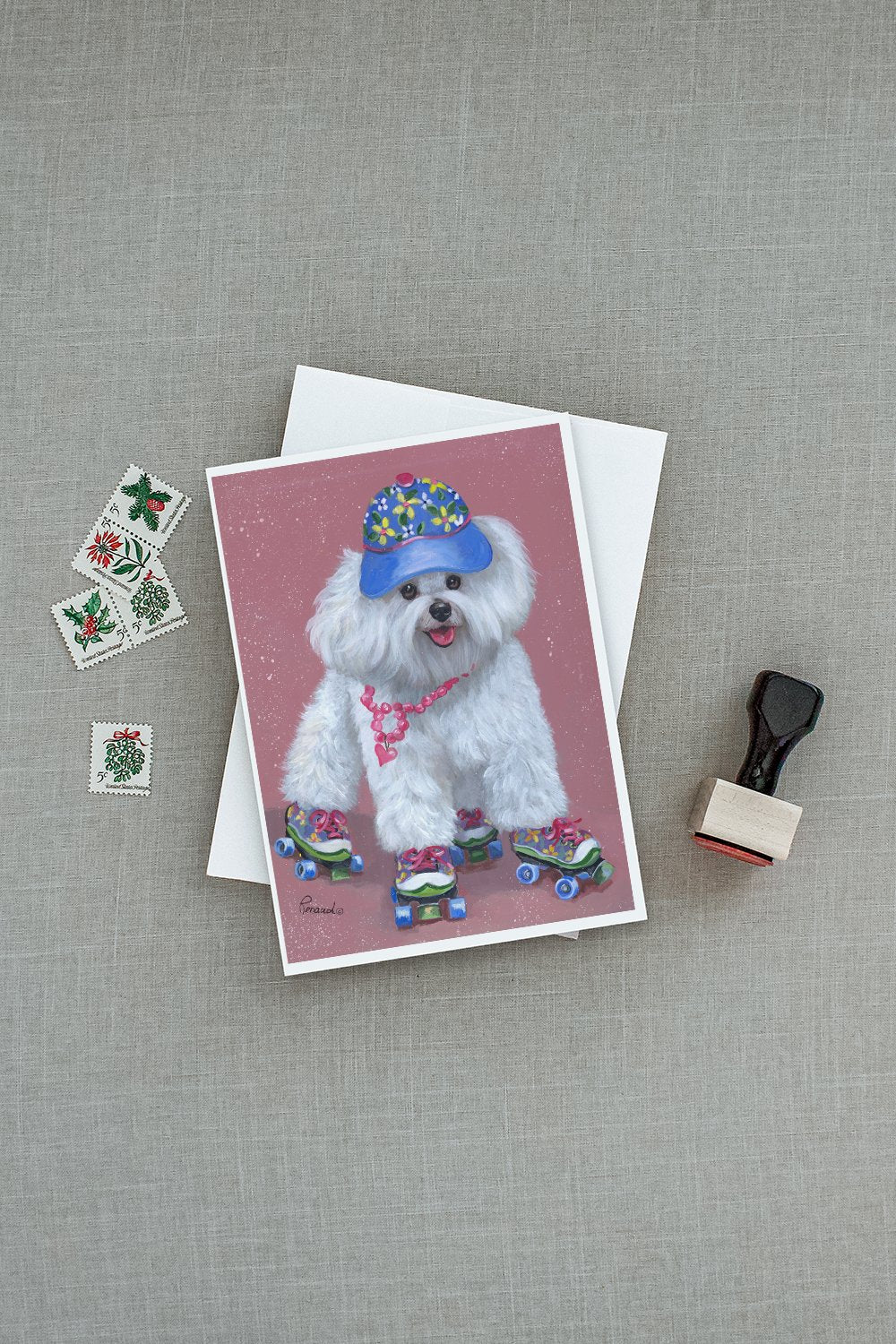 Bichon Frise Girls do it Better Greeting Cards and Envelopes Pack of 8 - the-store.com