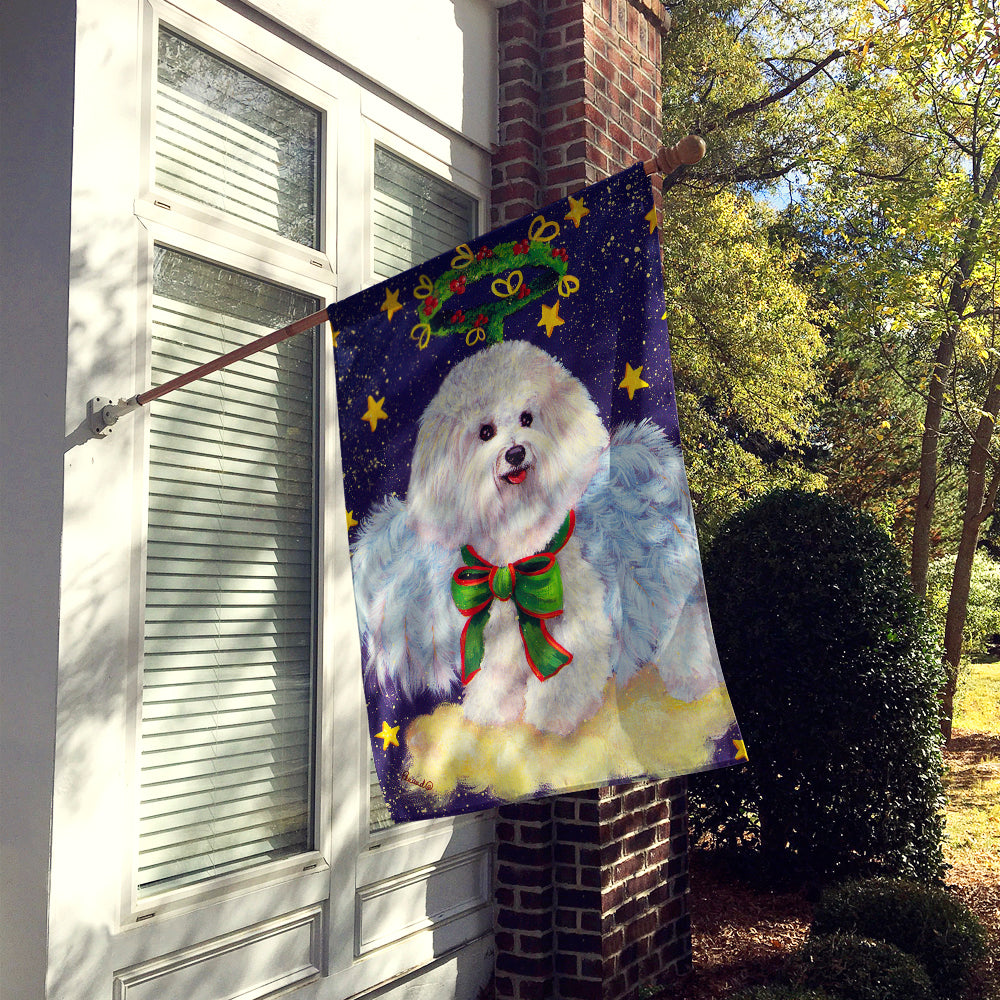 Bichon Frise Christmas Angel Flag Canvas House Size PPP3027CHF  the-store.com.