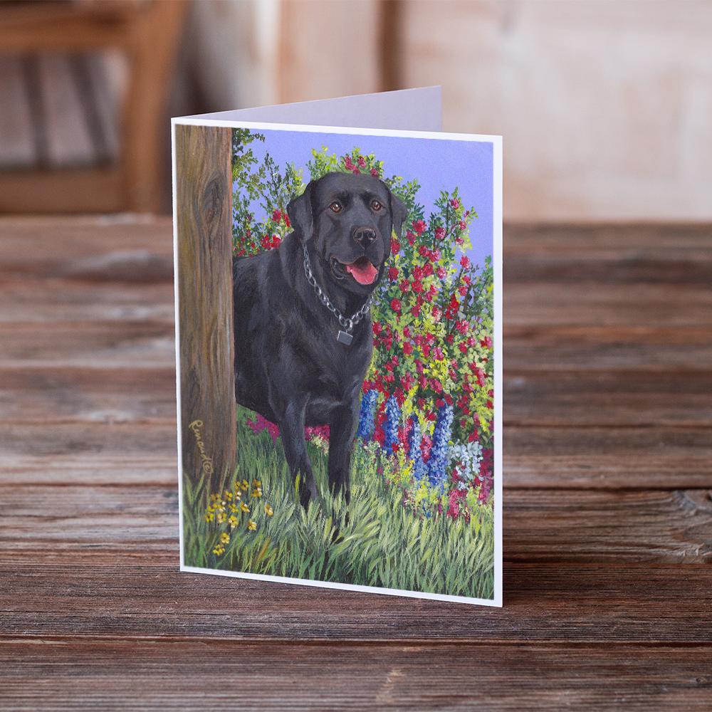 Buy this Black Labrador Retriever Greeting Cards and Envelopes Pack of 8