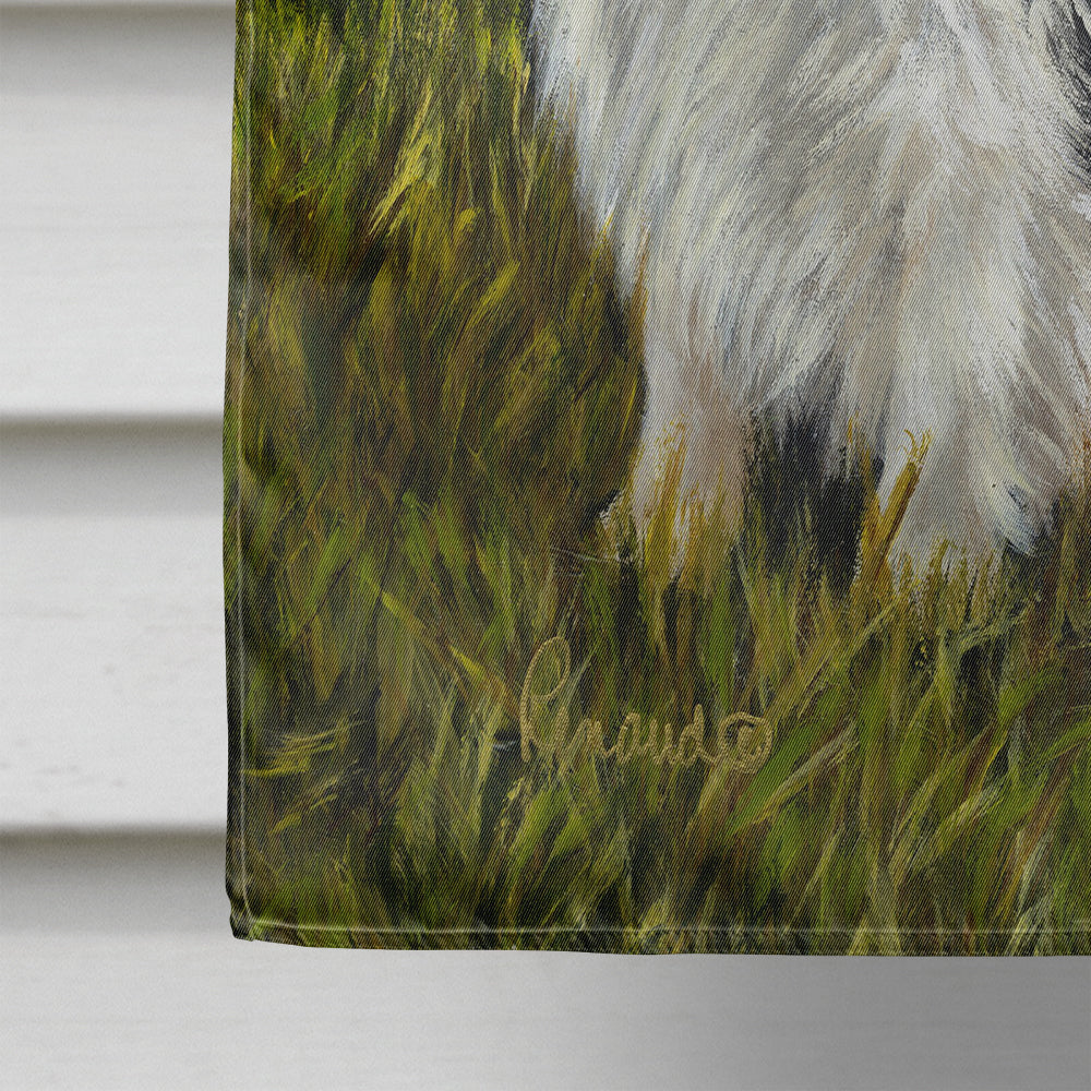 Border Collie Simplicity Flag Canvas House Size PPP3031CHF