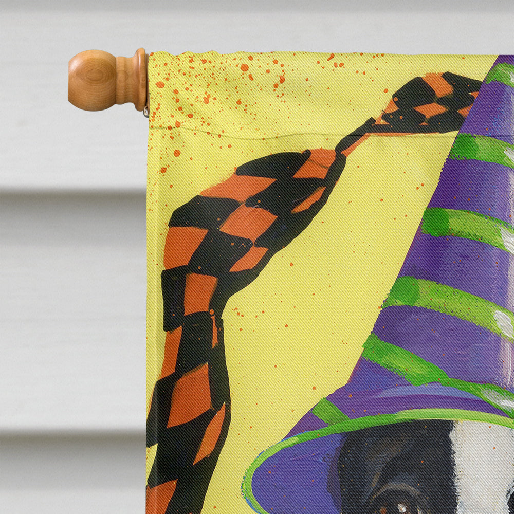 Boston Terrier Halloweenies Flag Canvas House Size PPP3033CHF  the-store.com.