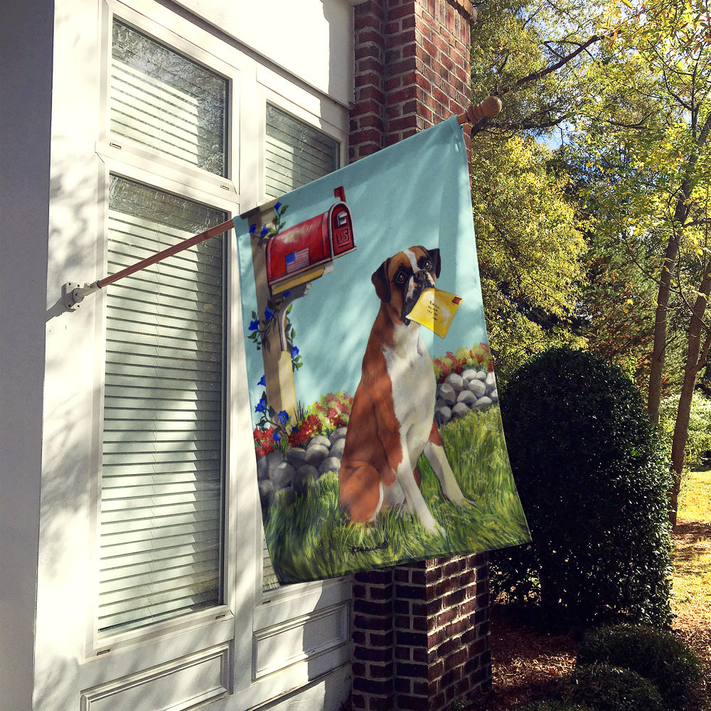 Boxer Got Mail Flag Canvas House Size PPP3039CHF