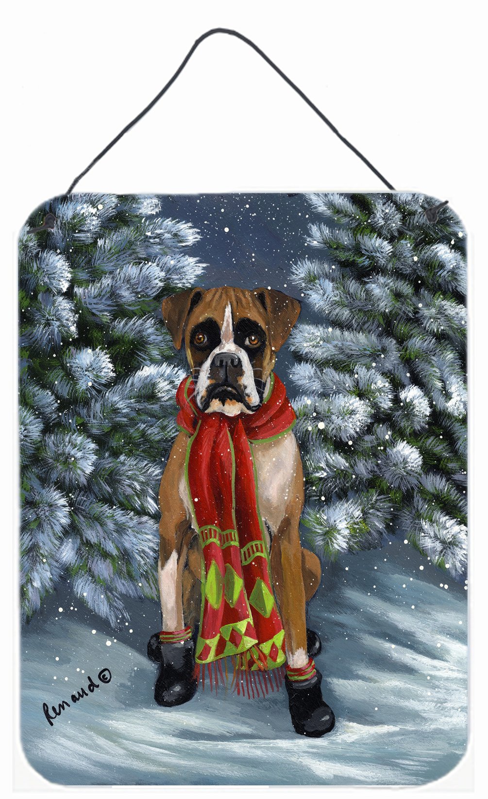 Buy this Boxer Let&#39;s Play Christmas Wall or Door Hanging Prints PPP3040DS1216