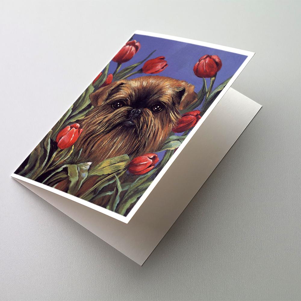 Buy this Brussels Griffon Peek a Boo Greeting Cards and Envelopes Pack of 8