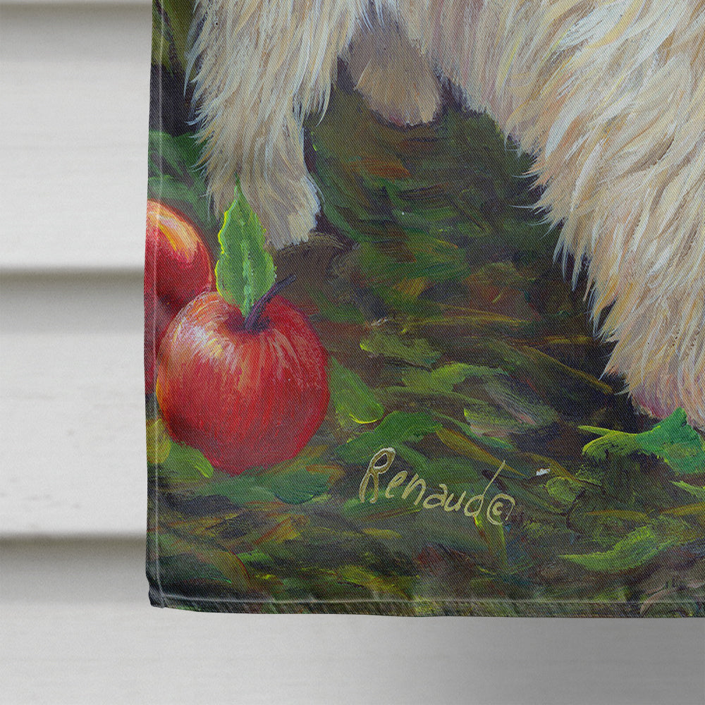 Cairn Terrier Apples Flag Canvas House Size PPP3042CHF  the-store.com.