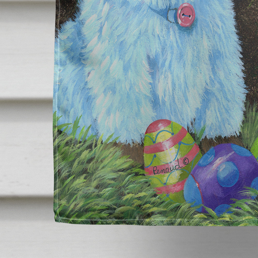 Cairn Terrier Easter Bunnies Flag Canvas House Size PPP3046CHF