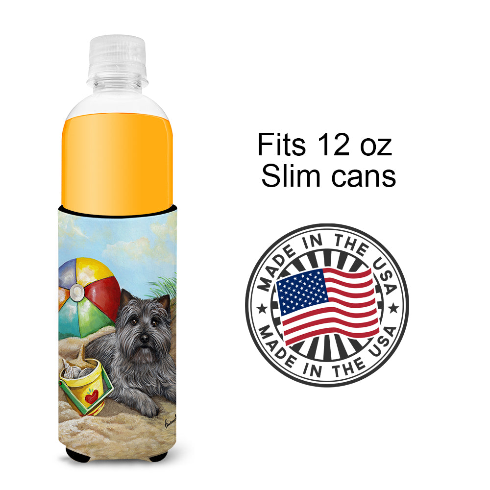 Cairn Terrier At the Beach Ultra Hugger for slim cans PPP3048MUK
