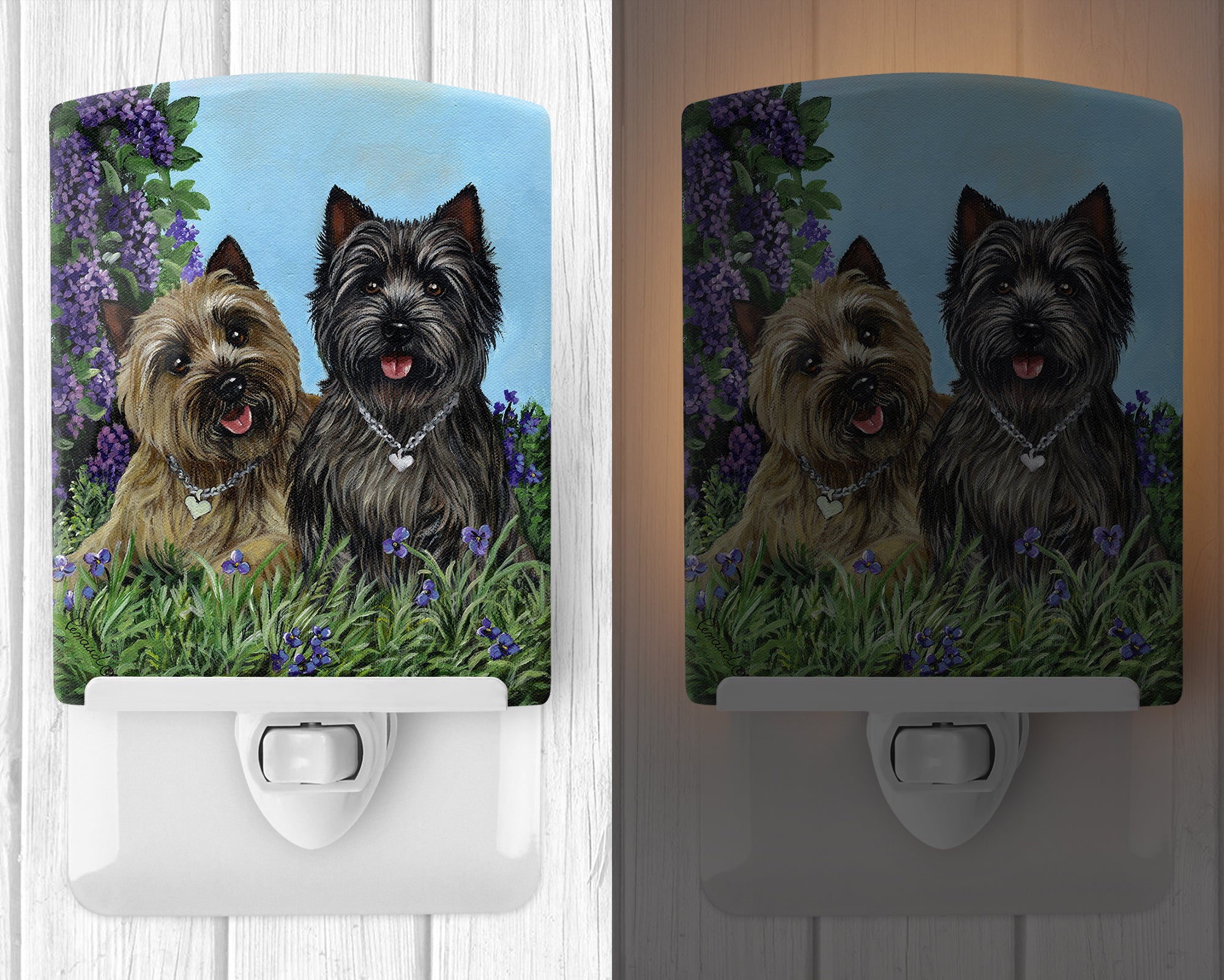 Cairn Terrier Donation Ceramic Night Light PPP3049CNL - the-store.com