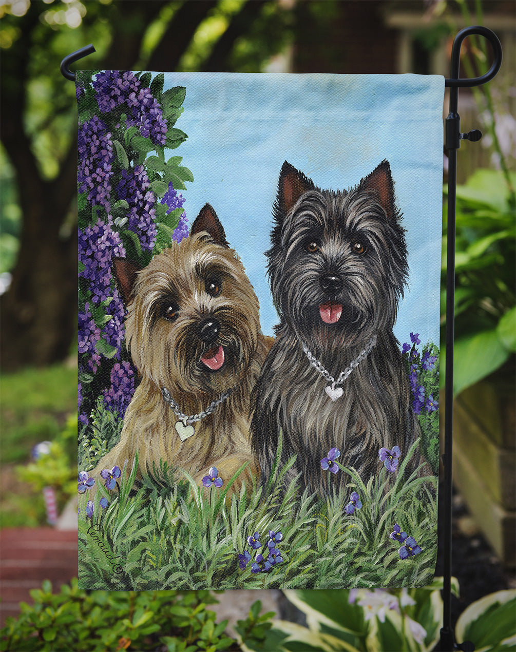 Cairn Terrier Donation Flag Garden Size PPP3049GF  the-store.com.
