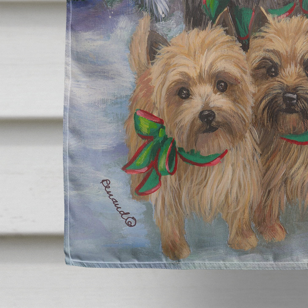 Cairn Terrier Christmas Family Tree Flag Canvas House Size PPP3051CHF  the-store.com.