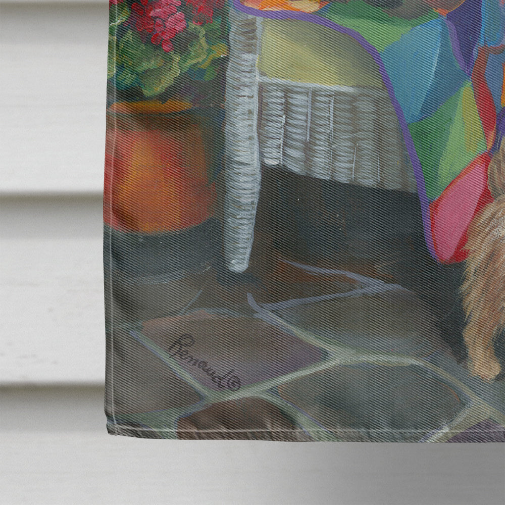 Cairn Terrier Trio Flag Canvas House Size PPP3059CHF