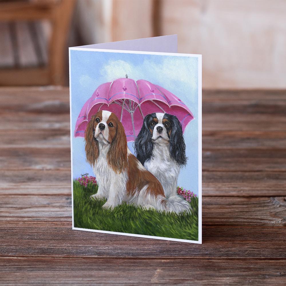 Buy this Cavalier Spaniel Royal Subjects Greeting Cards and Envelopes Pack of 8