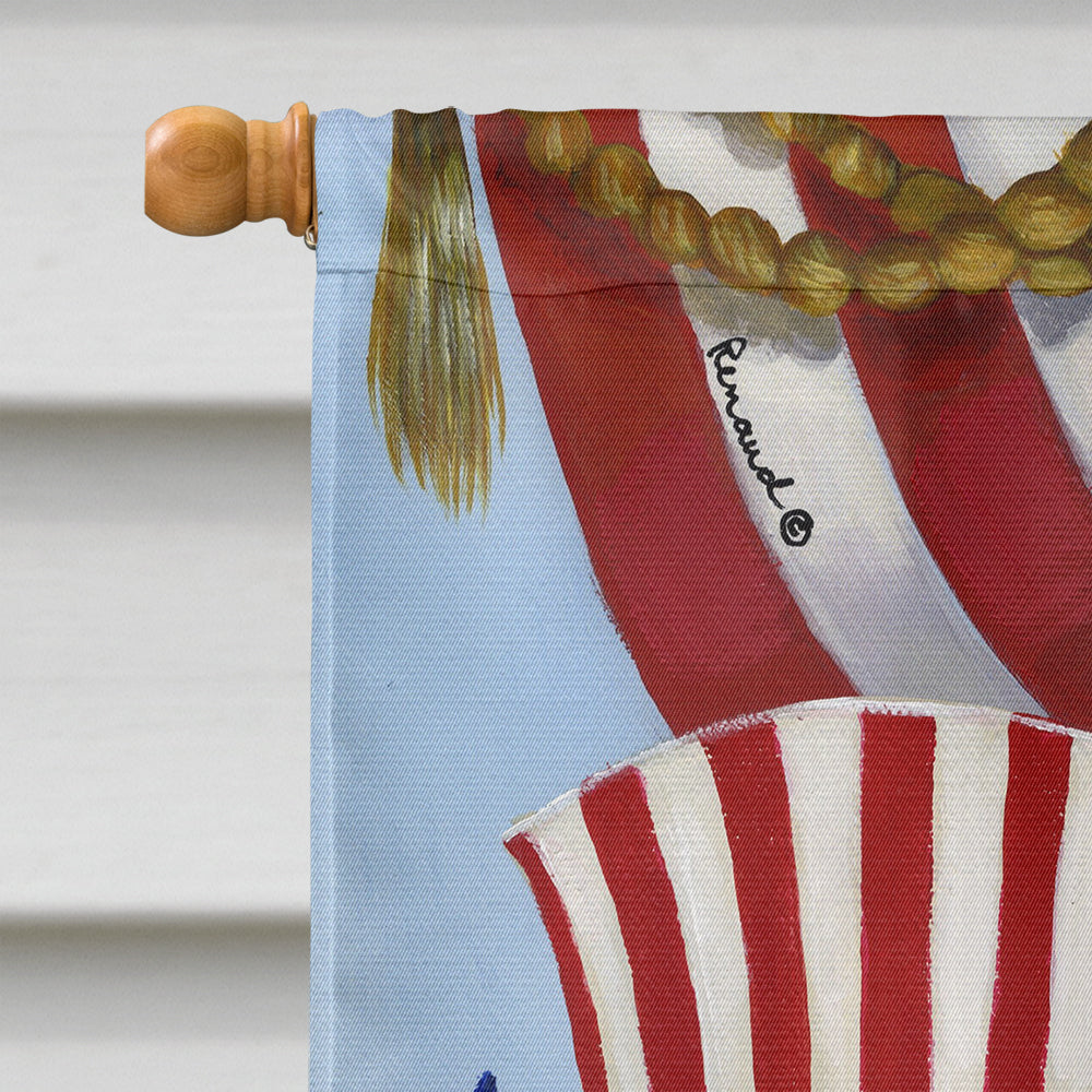 Cavalier Spaniel USA Flag Canvas House Size PPP3069CHF  the-store.com.