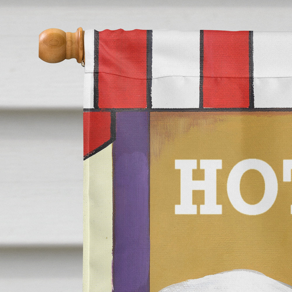 Dachshund Hot Dog Stand Flag Canvas House Size PPP3083CHF