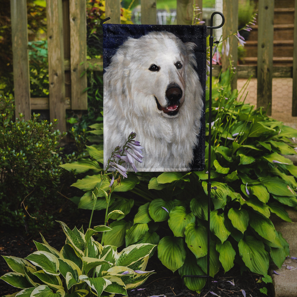 Caroline's Treasures Great Pyrenees Meisha Garden Flag – Decorative Outdoor Yard Flag PPP3104GF