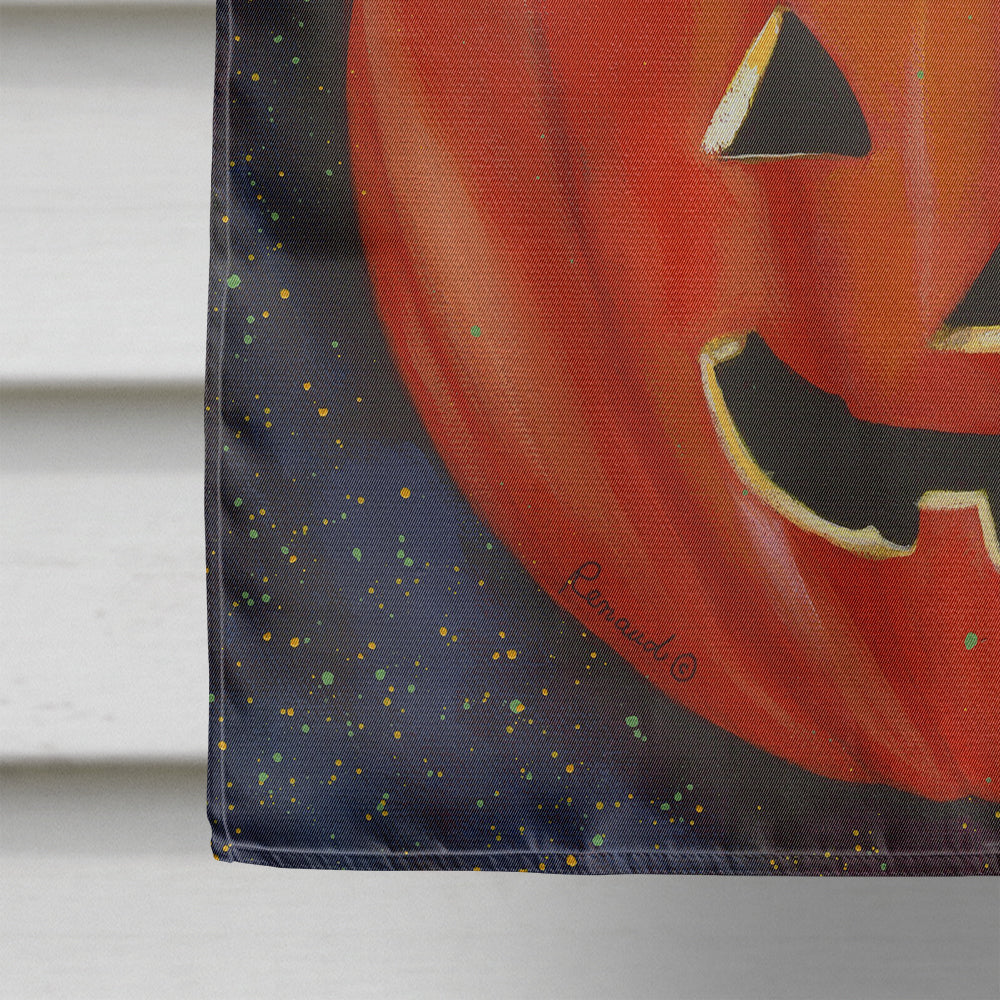 Jack Russell Terrier Halloween Flag Canvas House Size PPP3105CHF  the-store.com.