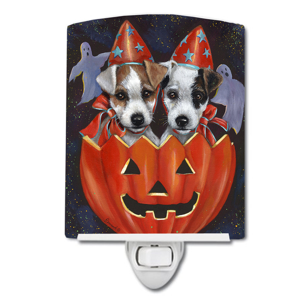 Jack Russell Terrier Halloween Ceramic Night Light PPP3105CNL - the-store.com